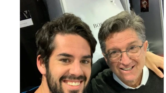 El mensaje de Isco junto a Chendo en Twitter El mensaje de Isco junto a Chendo en Twitter