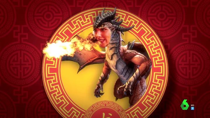 Cristina Pedroche es un dragón Cristina Pedroche es un dragón
