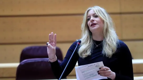 La senadora del PP Esther Muñoz La senadora del PP Esther Muñoz