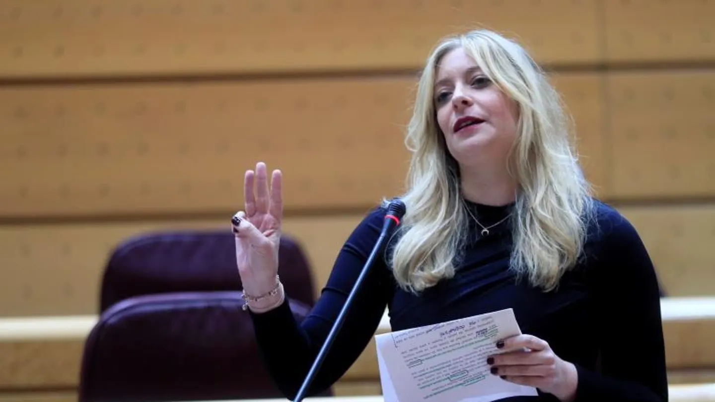 La senadora del PP Esther Muñoz La senadora del PP Esther Muñoz