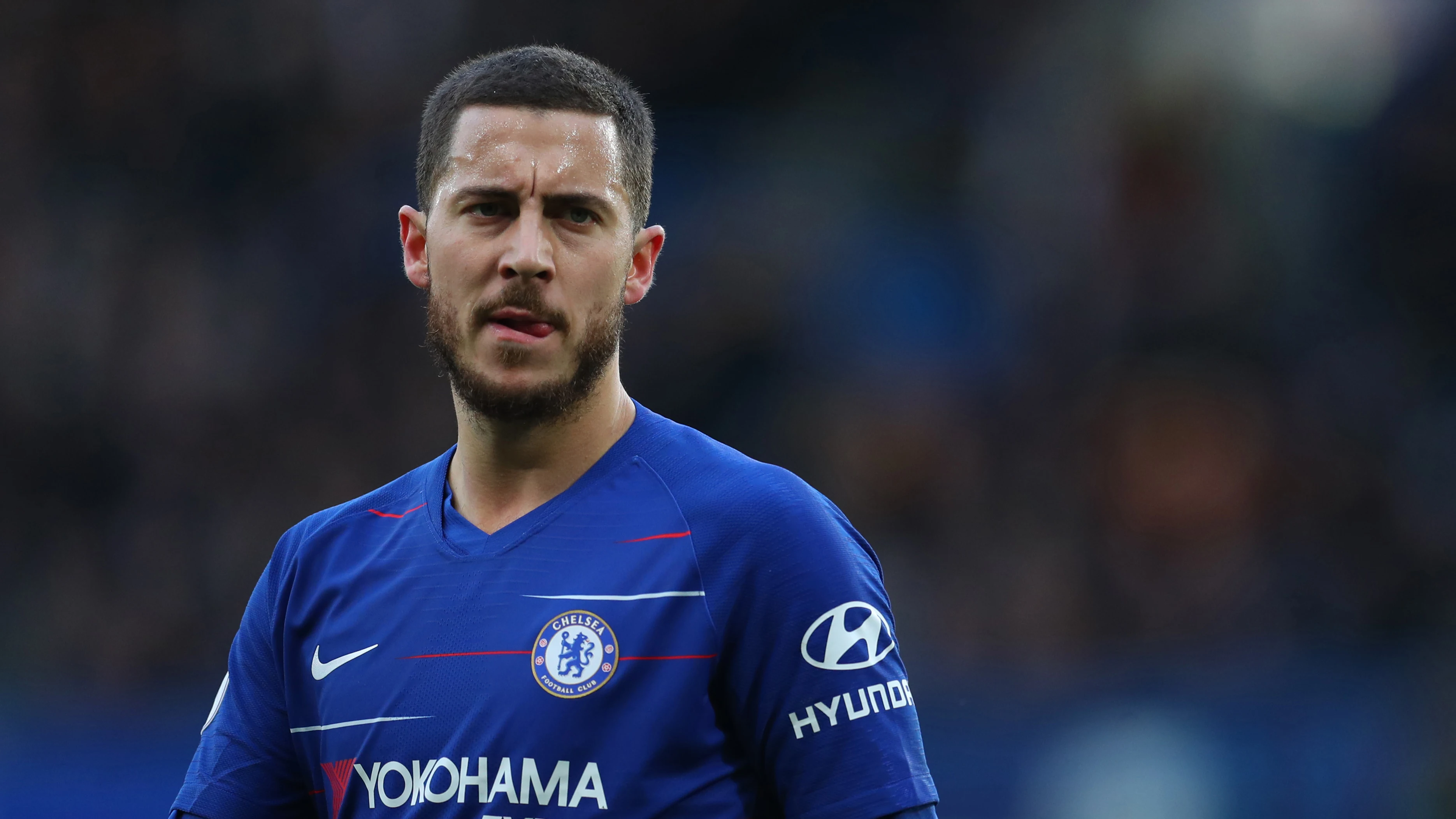 Eden Hazard, en un partido con el Chelsea