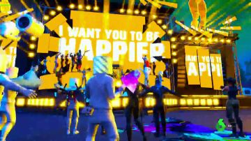 El concierto virtual de Marshmello en Fortnite