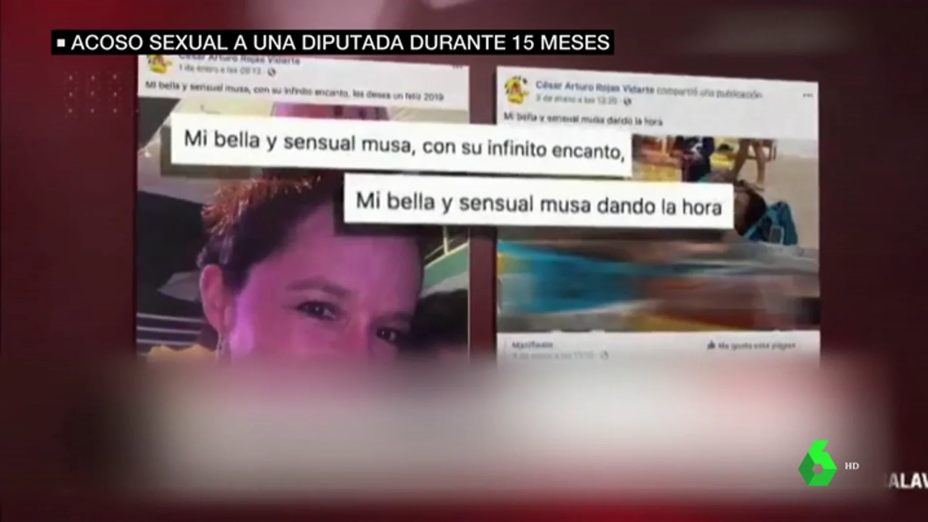 Acoso sexual de un periodista a la diputada Marisa Glave en Perú
