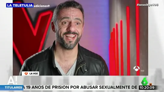 "Me enviaron una braga faja por correo": así fue la presentación de uno de los concursantes de 'La Voz' "Me enviaron una braga faja por correo": así fue la presentación de uno de los concursantes de 'La Voz'