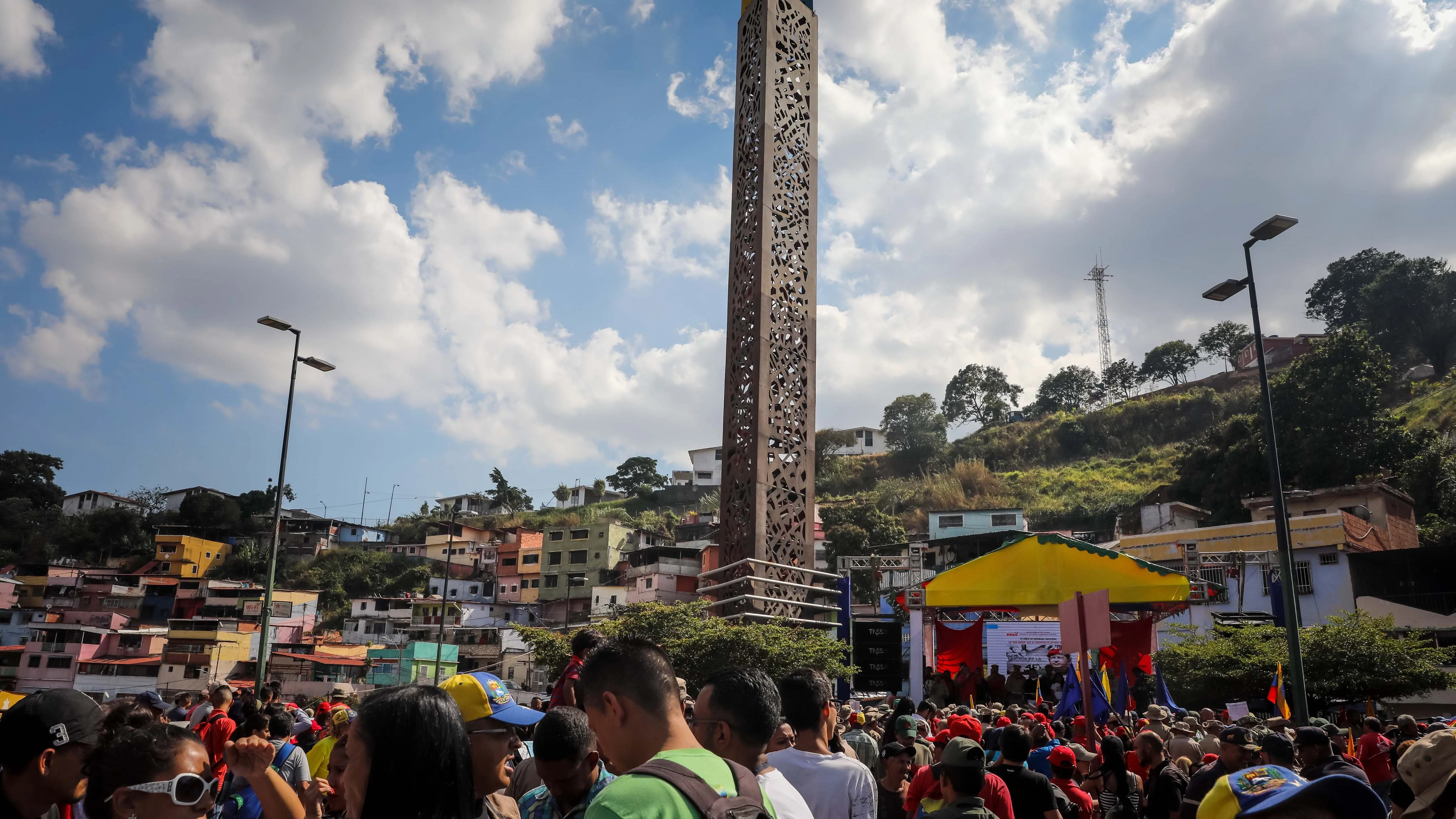 Inmediaciones del Cuartel de la Montaña en Caracas, Venezuela