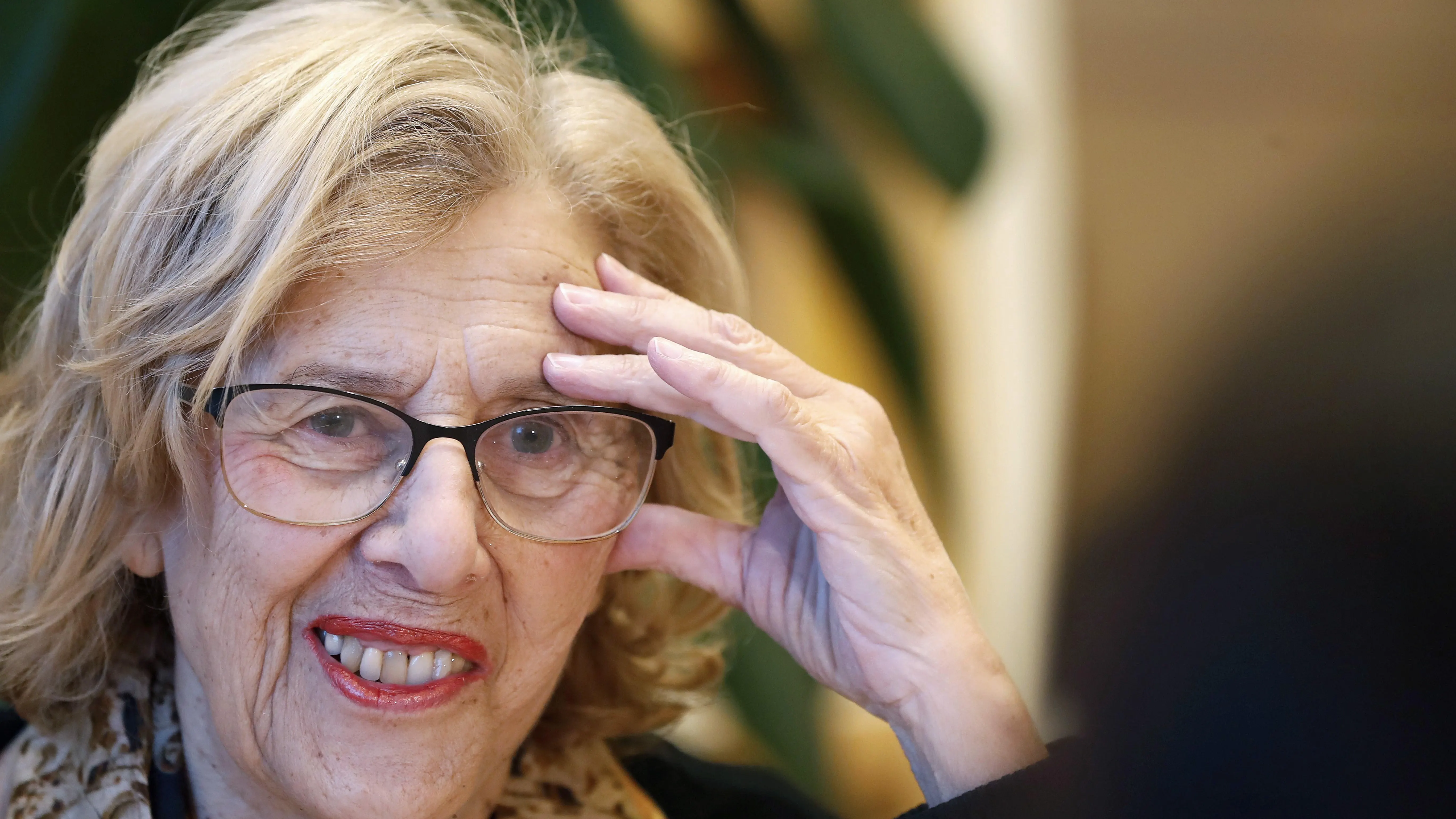 La alcaldesa de Madrid, Manuela Carmena