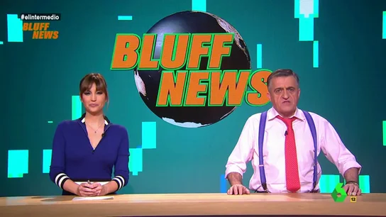 El Gran Wyoming y Sandra Sabatés presentan Bluff News El Gran Wyoming y Sandra Sabatés presentan Bluff News