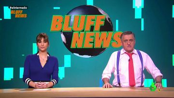 El Gran Wyoming y Sandra Sabatés presentan Bluff News