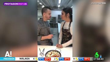 Cristina Pedroche y Dabiz Muñoz nos sorprenden con una nueva receta: "Aunque esté muy bueno, no es gracias a ti"