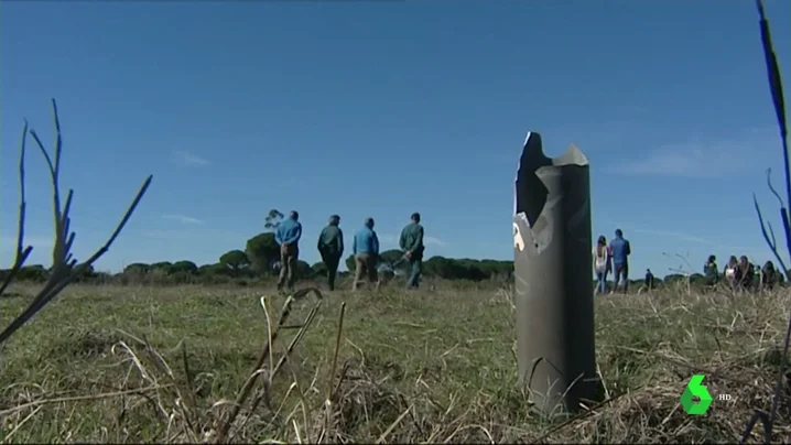 Búsqueda de pozos ilegales en Doñana