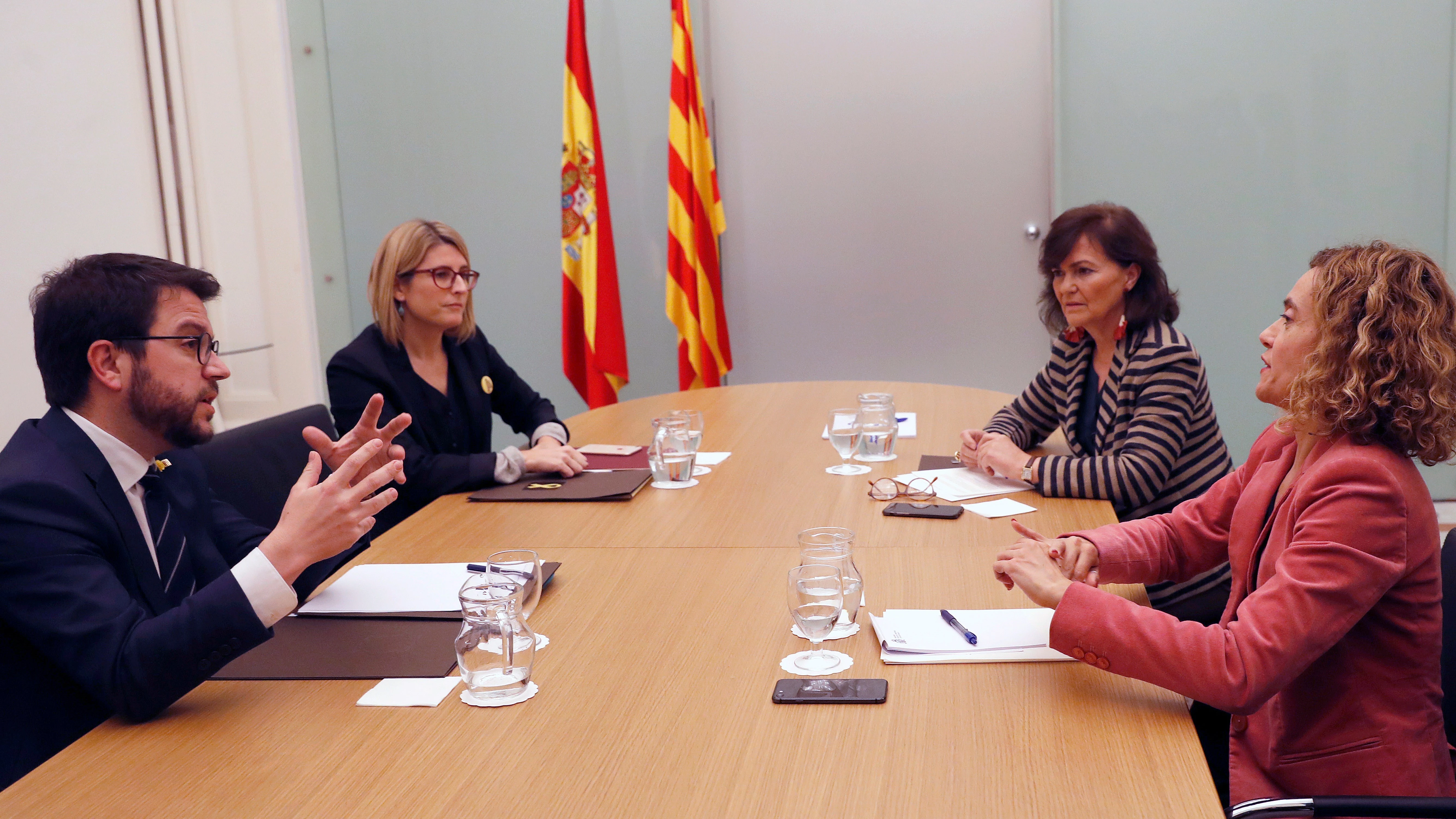 Reunión entre el Gobierno y la Generalitat en Barcelona