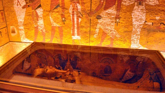 La tumba restaurada de Tutankamón La tumba restaurada de Tutankamón