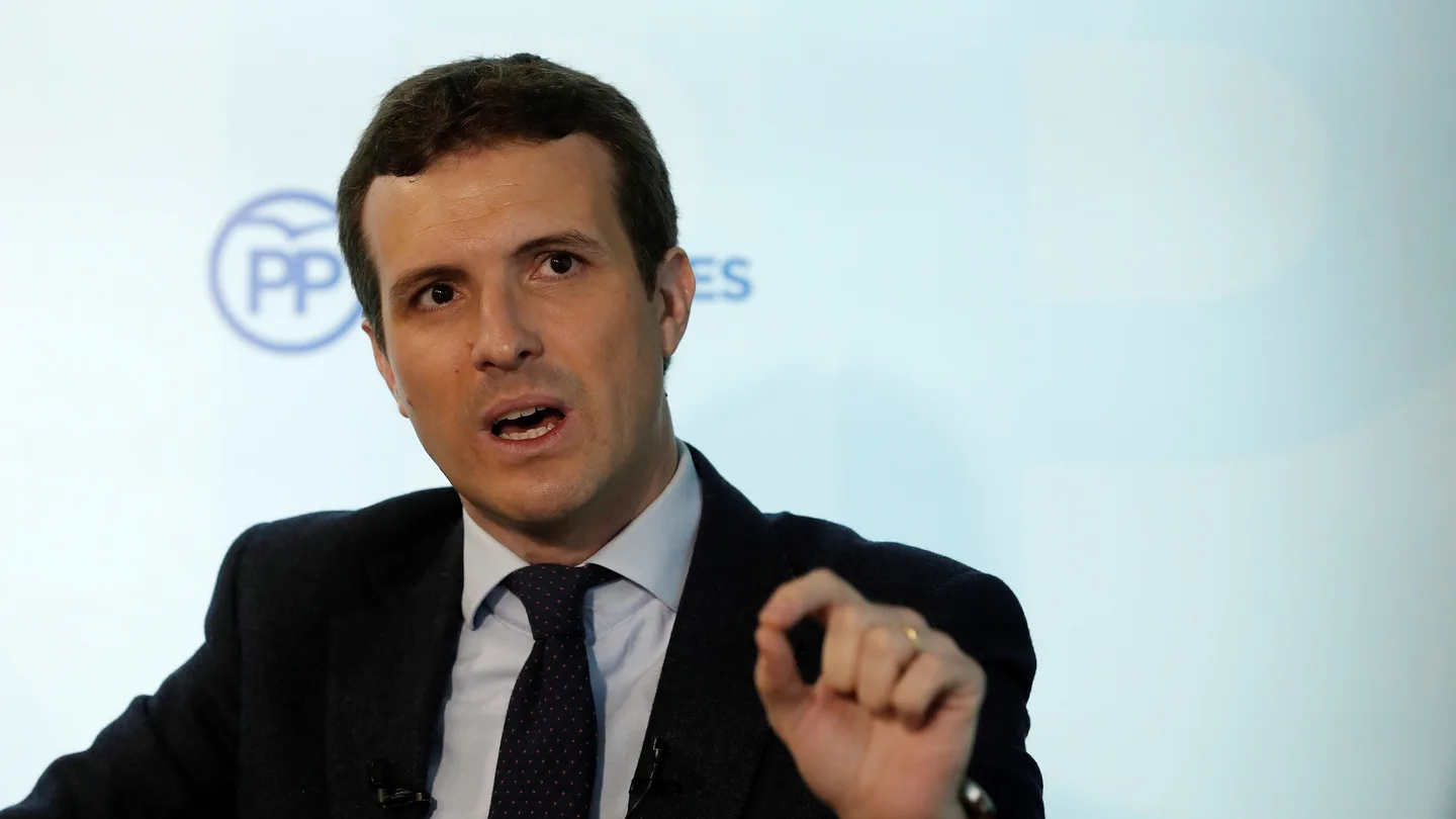 El líder del PP, Pablo Casado El líder del PP, Pablo Casado