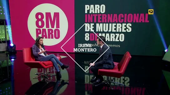 Irene Montero y Raúl Pérez visitan este sábado el plató de laSexta Noche Irene Montero y Raúl Pérez visitan este sábado el plató de laSexta Noche