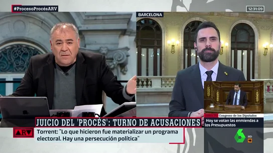 Roger Torrent en ARV Roger Torrent en ARV