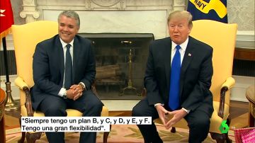 Trump dice tener hasta un plan F si Maduro no se va del poder