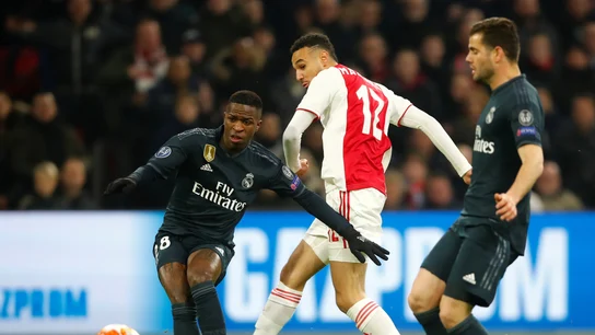 Vinicius, contra el Ajax Vinicius, contra el Ajax