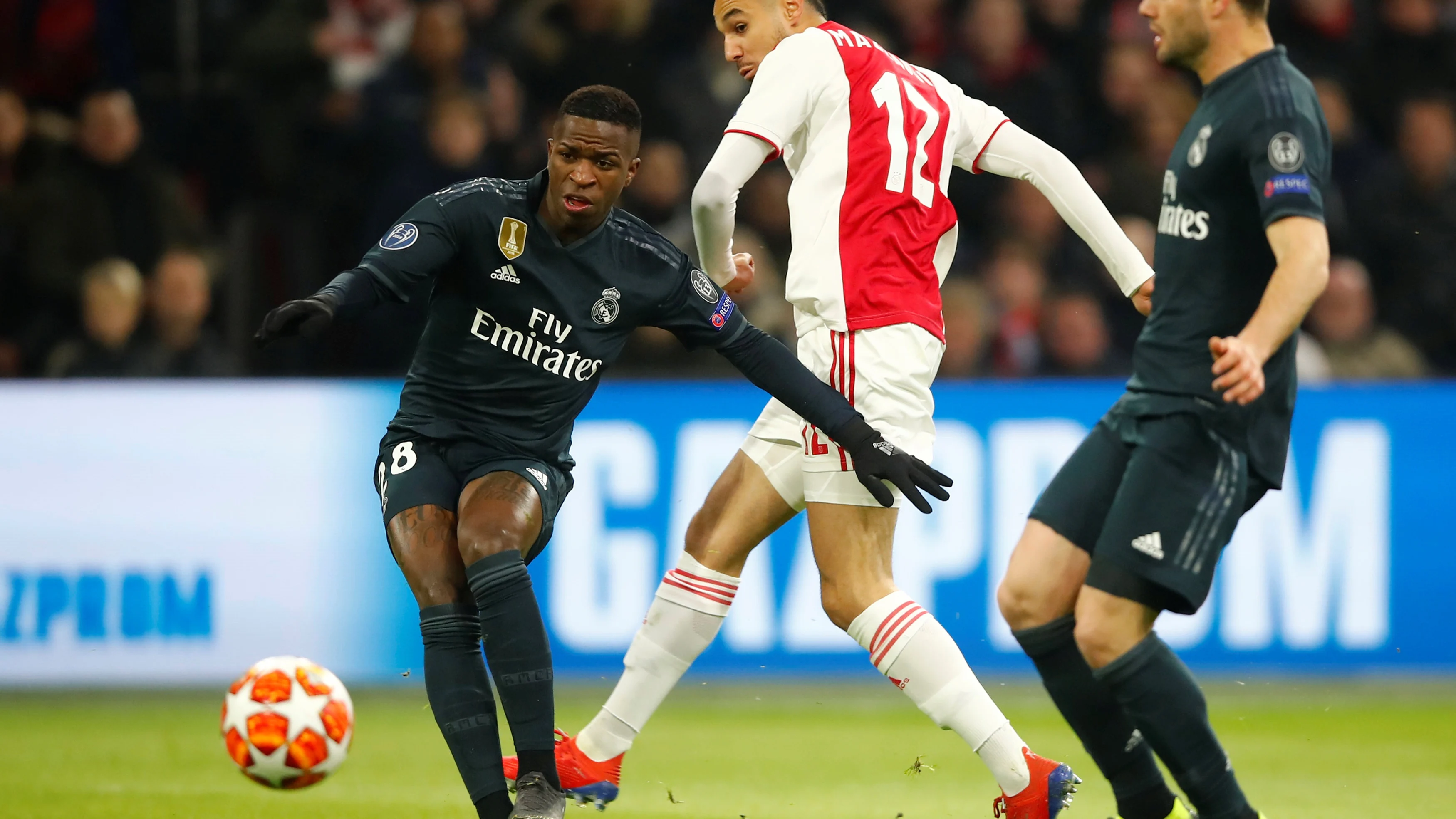 Vinicius, contra el Ajax