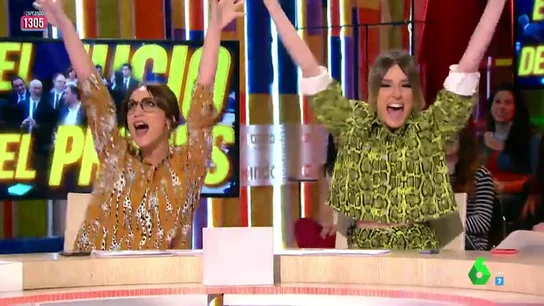 Ana Morgade y Anna Simon cantan a los políticos independentistas al ritmo de Sonia y Selena Ana Morgade y Anna Simon cantan a los políticos independentistas al ritmo de Sonia y Selena