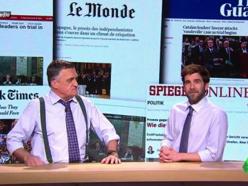 Wyoming responde a la pregunta incómoda de Gonzo: "Estoy convencido de que este juicio cuenta con todas las garantías para ser un tostón infumable" Wyoming responde a la pregunta incómoda de Gonzo: "Estoy convencido de que este juicio cuenta con todas las garantías para ser un tostón infumable"