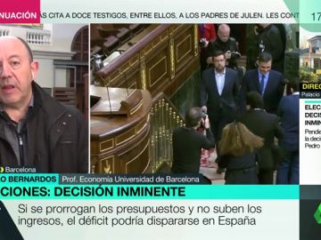 Gonzalo Bernardos: "Lo mejor que puede hacer el PSOE es convocar elecciones, si no, estaría haciendo el programa del PP" Gonzalo Bernardos: "Lo mejor que puede hacer el PSOE es convocar elecciones, si no, estaría haciendo el programa del PP"