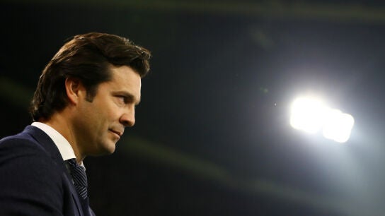 Santiago Solari, en el Johan Cruyff Arena