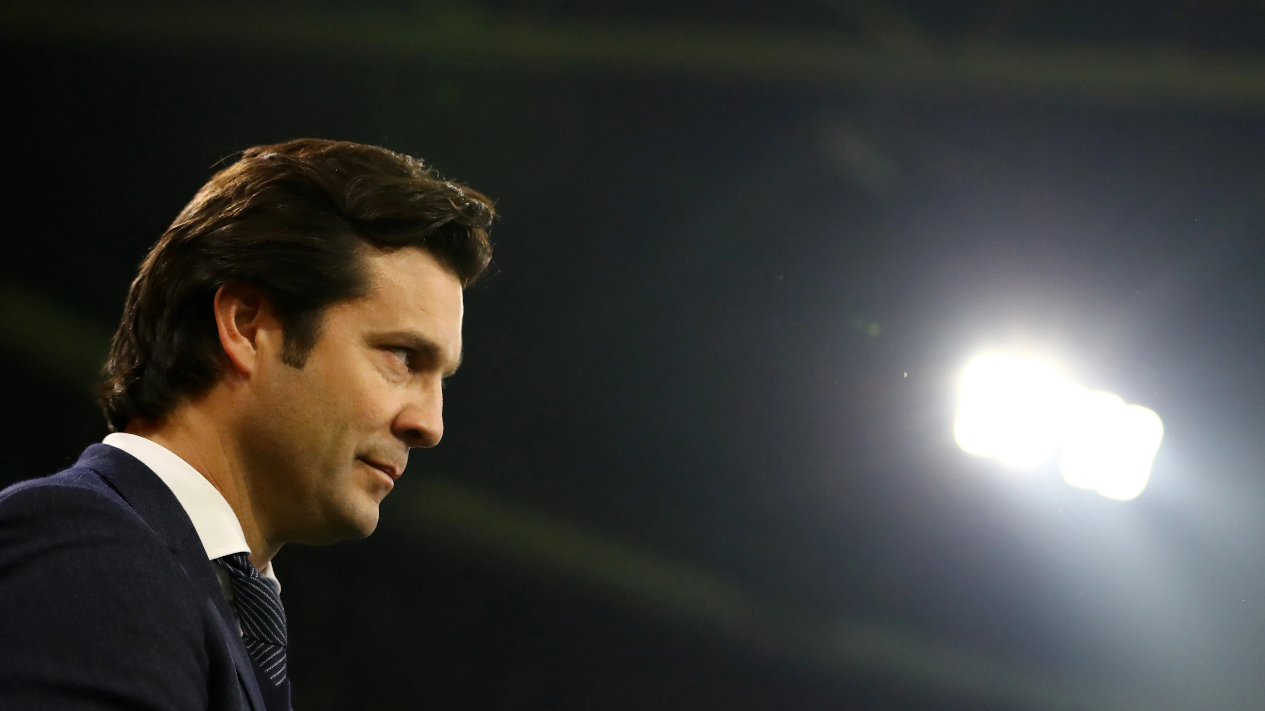 Santiago Solari, en el Johan Cruyff Arena