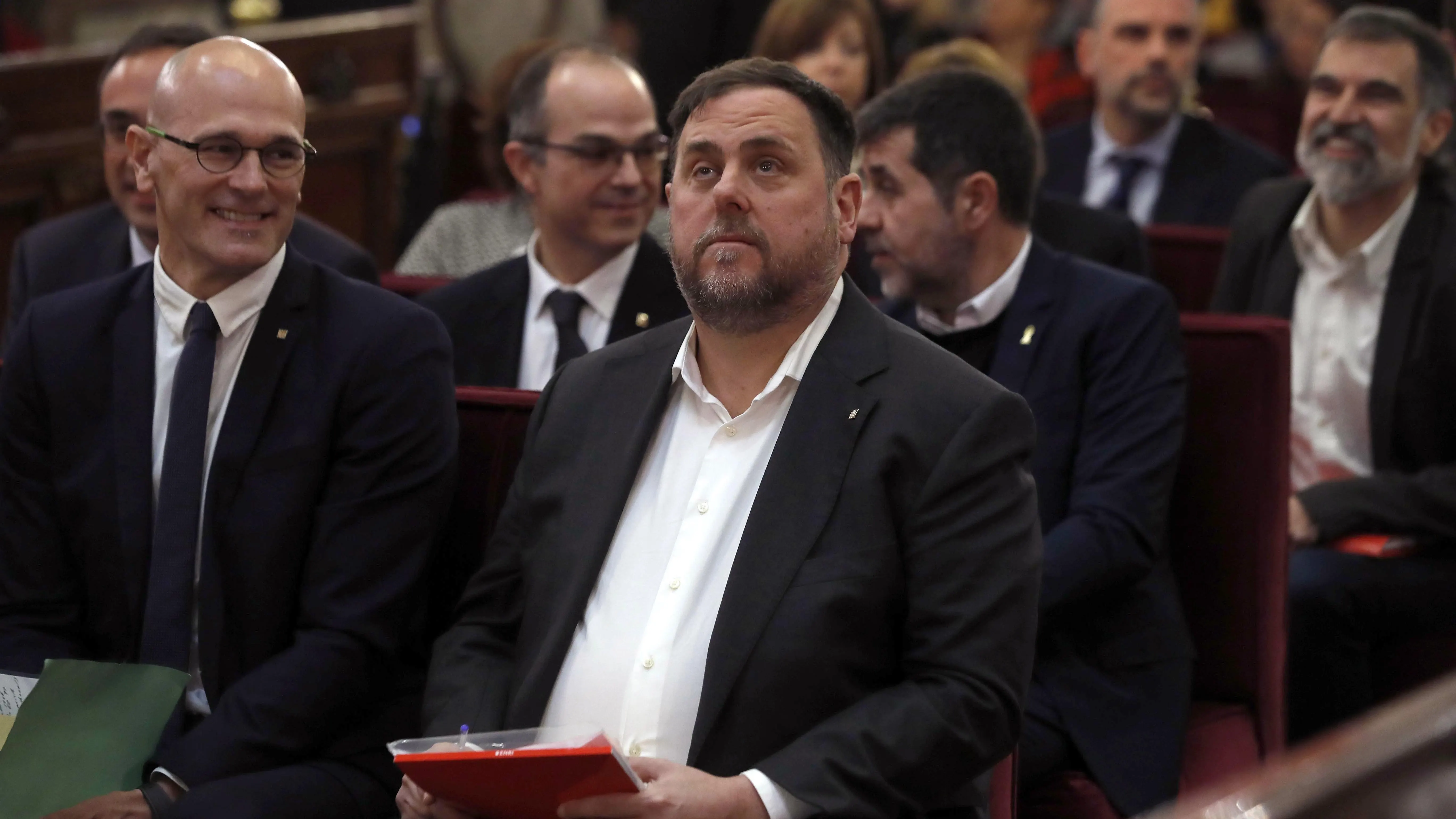 Oriol Junqueras, en el juicio al 'procés'