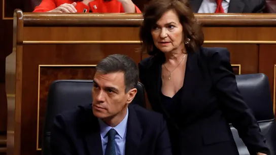 Pedro Sánchez en el Congreso Pedro Sánchez en el Congreso