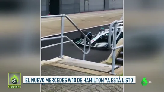 Mercedes presenta el W10, el monoplaza con el que aspira a revalidar su corona en la F1 Mercedes presenta el W10, el monoplaza con el que aspira a revalidar su corona en la F1
