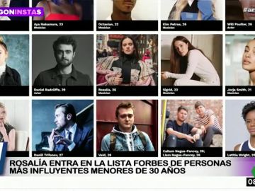 Rosalía entra en la lista Forbes Rosalía entra en la lista Forbes