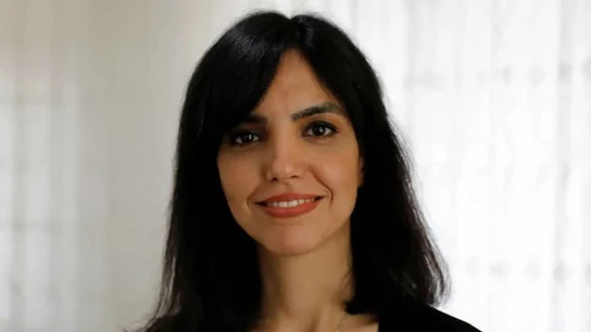 La iraní Azam Jangravi La iraní Azam Jangravi