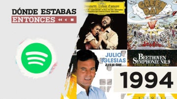 Lista reproducible: Nirvana, Los Chichos o Julio Iglesias, entre los éxitos de Dónde estabas entonces 1994