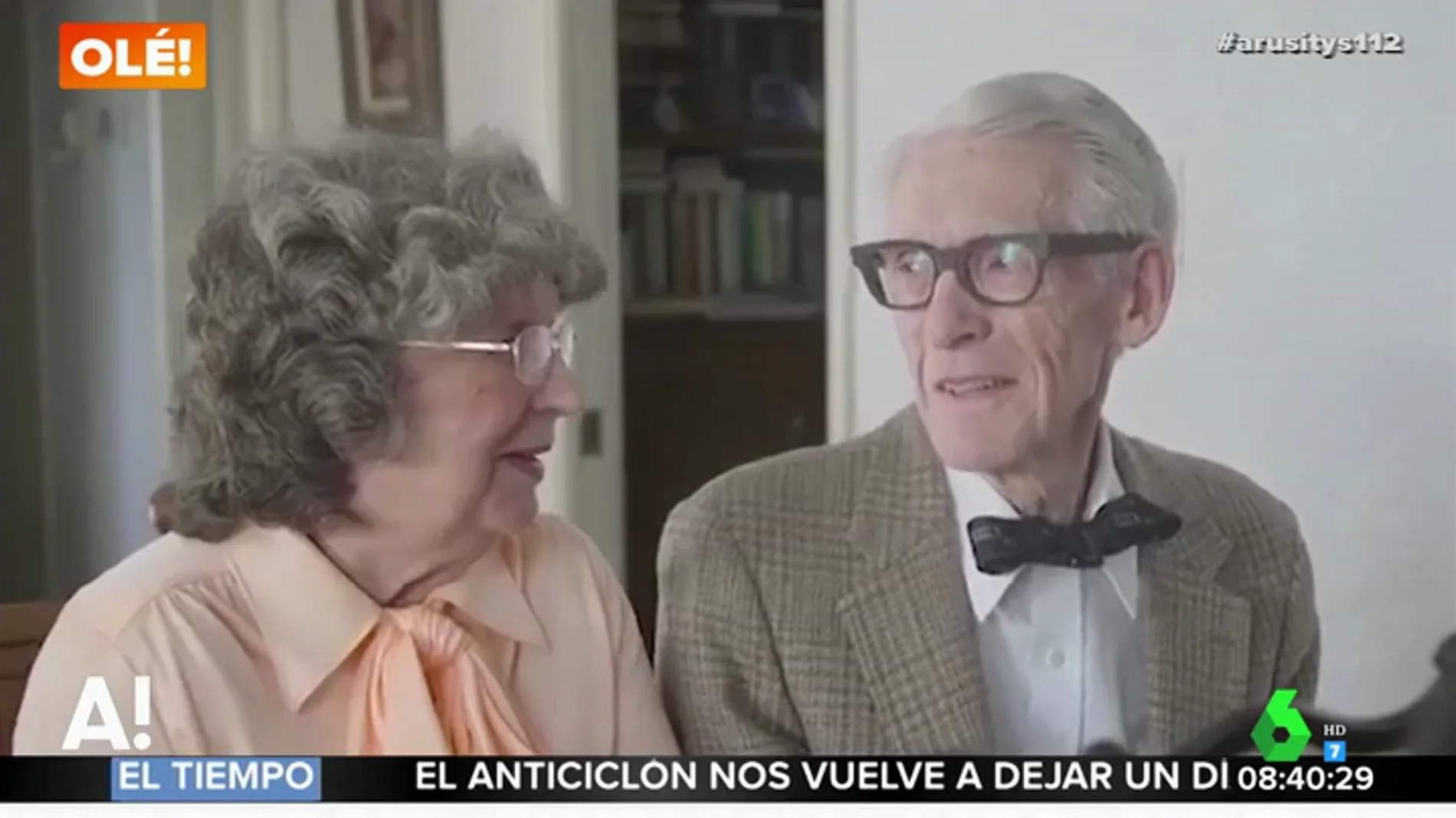 La emocionante recreación de una pareja de ancianos de la película 'Up' para celebrar sus 60 años de amor