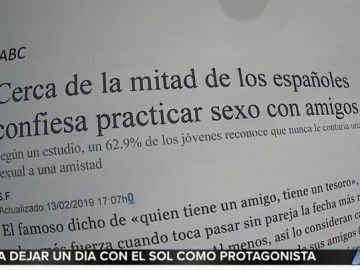 ¿Amigos con derecho? Así son las fantasías sexuales de los españoles que más sorprenden ¿Amigos con derecho? Así son las fantasías sexuales de los españoles que más sorprenden