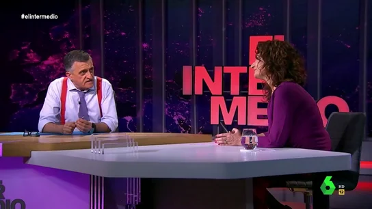 La entrevista completa de la ministra Montero en El Intermedio: "No sé en qué momento Ciudadanos empezó a pensar que el PSOE es el enemigo a batir" La entrevista completa de la ministra Montero en El Intermedio: "No sé en qué momento Ciudadanos empezó a pensar que el PSOE es el enemigo a batir"