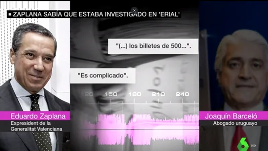 Conversaciones entre Eduardo Zaplana y Joaquín Barceló Conversaciones entre Eduardo Zaplana y Joaquín Barceló