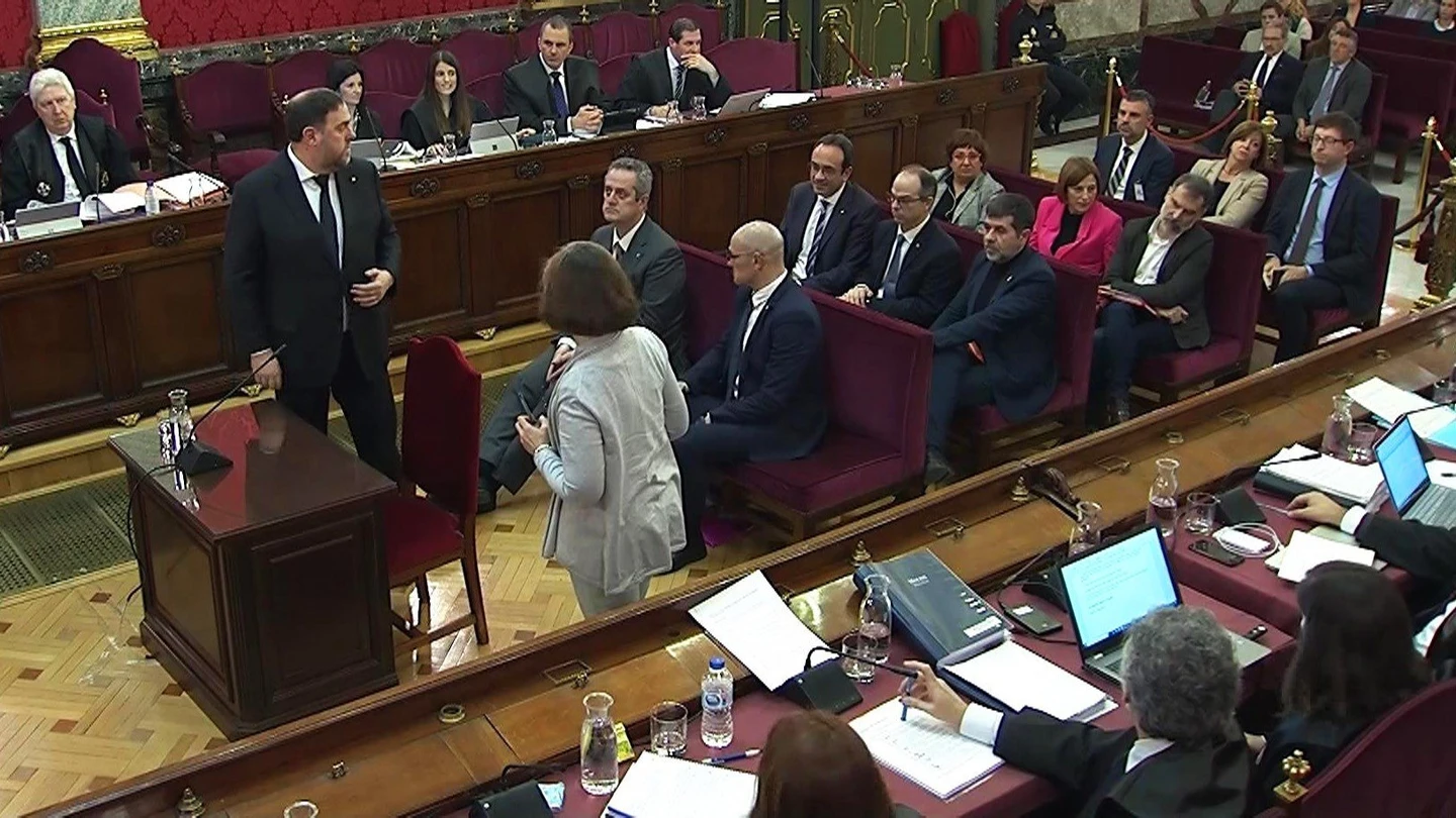 Imagen tomada de la señal institucional del Tribunal Supremo Imagen tomada de la señal institucional del Tribunal Supremo