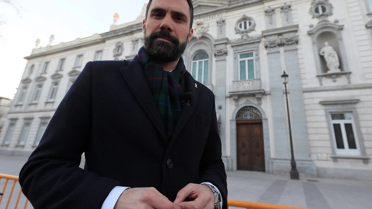 Roger Torrent en el Tribunal Supremo