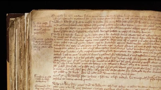 El texto encontrado por los investigadores de la Universidad de York El texto encontrado por los investigadores de la Universidad de York