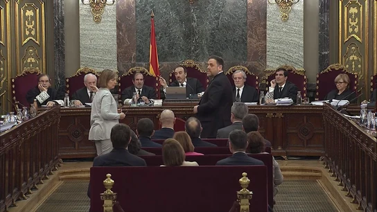 Oriol Junqueras, en el juicio del 'procés' Oriol Junqueras, en el juicio del 'procés'