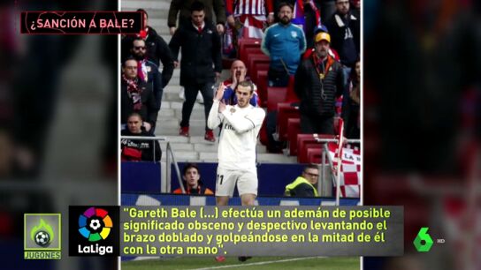 Bale se enfrenta a una sanci&oacute;n de 12 partidos