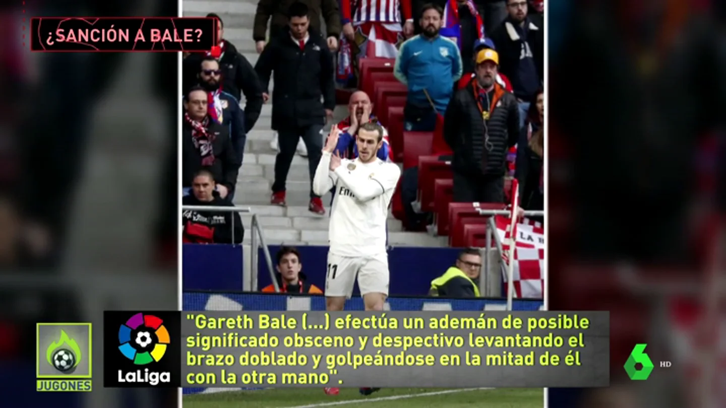Bale se enfrenta a una sanción de 12 partidos Bale se enfrenta a una sanción de 12 partidos