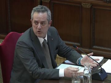 Joaquim Forn, durante su declaración en el juicio del 'procés'. Joaquim Forn, durante su declaración en el juicio del 'procés'.