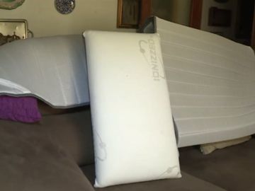 Una almohada ionizada Una almohada ionizada