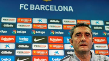 Valverde, en rueda de prensa