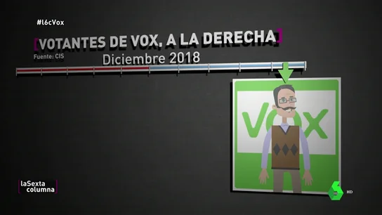 Así es el perfil del votante de Vox Así es el perfil del votante de Vox