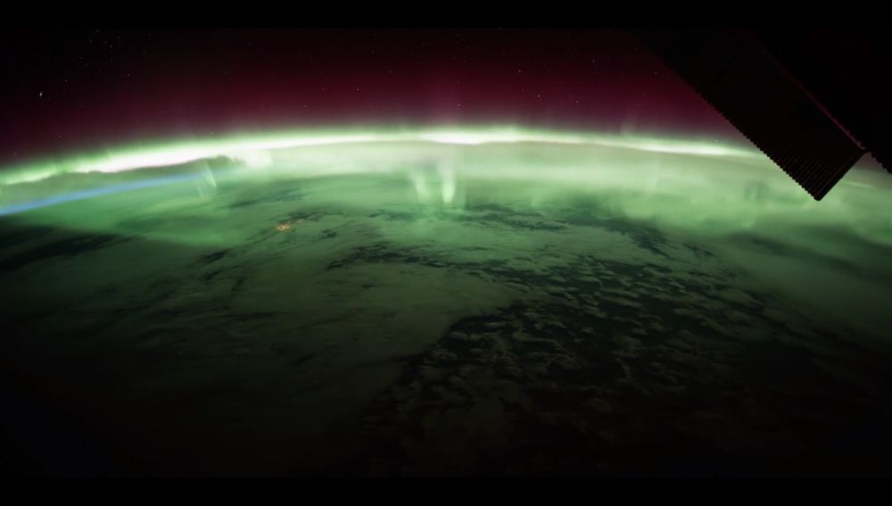 La Tierra, vista desde la Estación Espacial Internacional