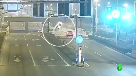 Accidente en Shangai El conductor iba ebrio