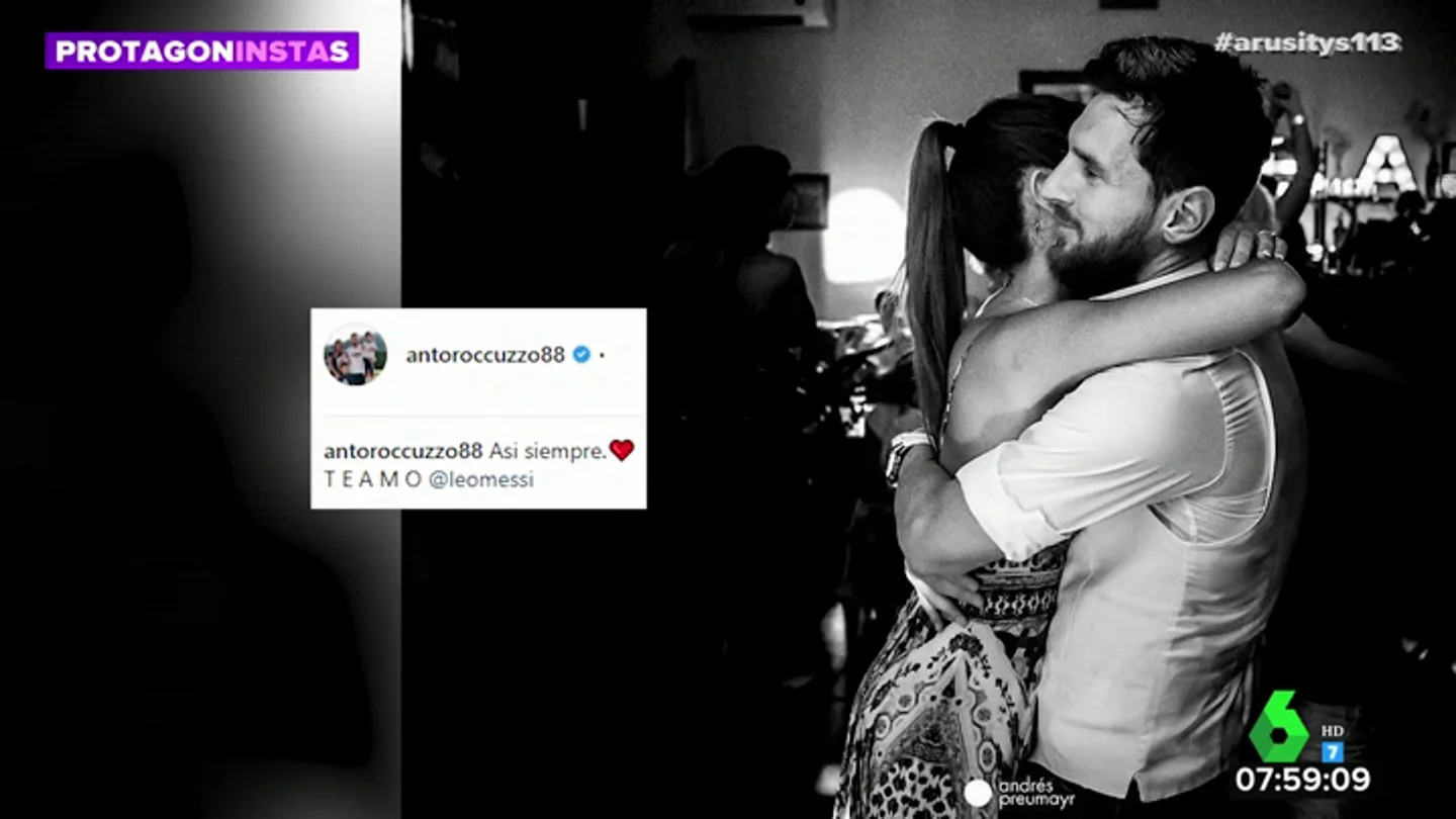 Antonella Roccuzzo y Messi Antonella Roccuzzo y Messi